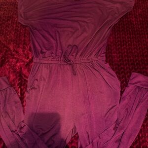 Elegant Purple Jumpsuit